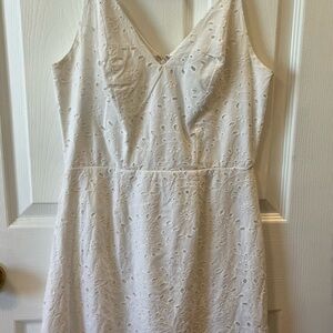 Women’s white dress